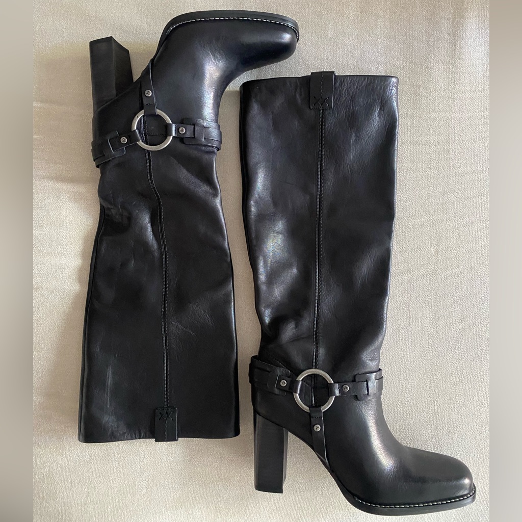 Free People Heidi Harness Tall Boots